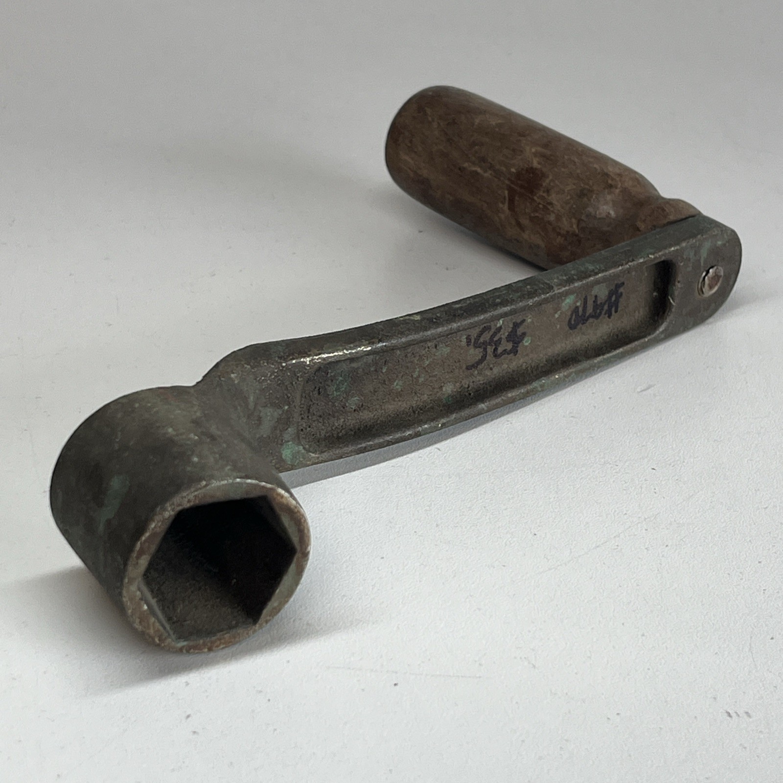 Bronze Winch Handle Hexagon Interface