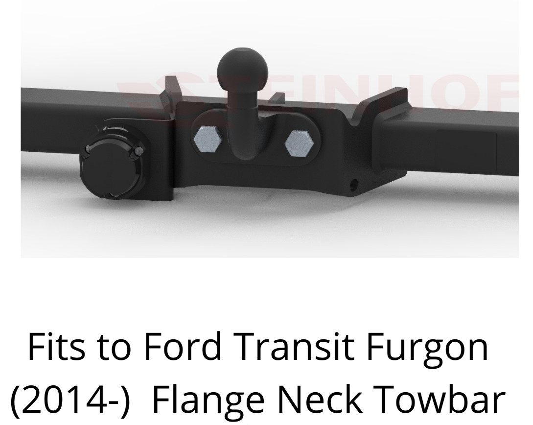 Tow Bar For FORD TRANSIT Furgon (2014-21) & 13 Pin Bypass Relay Kit - F304