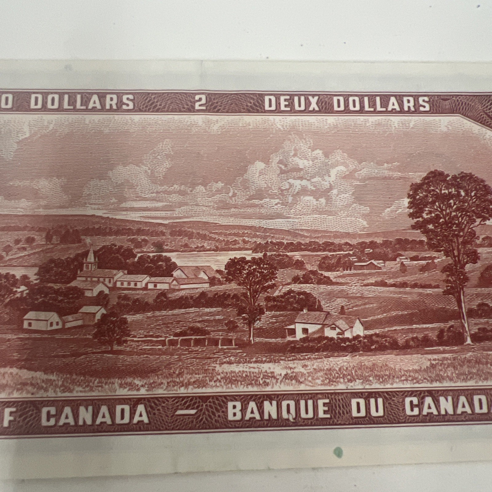 Bank Of Canada 67b Devils Face 1954 Uncirculated