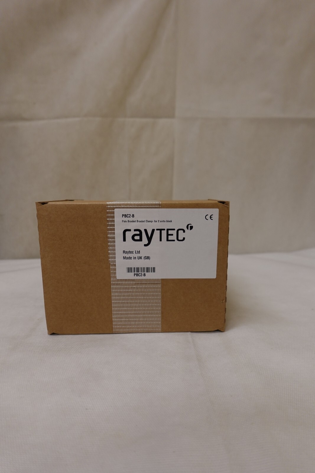 Raytec PBC2-B Pole Mounting Bracket Clamp for Two RAYMAX RAYLUX Products Black