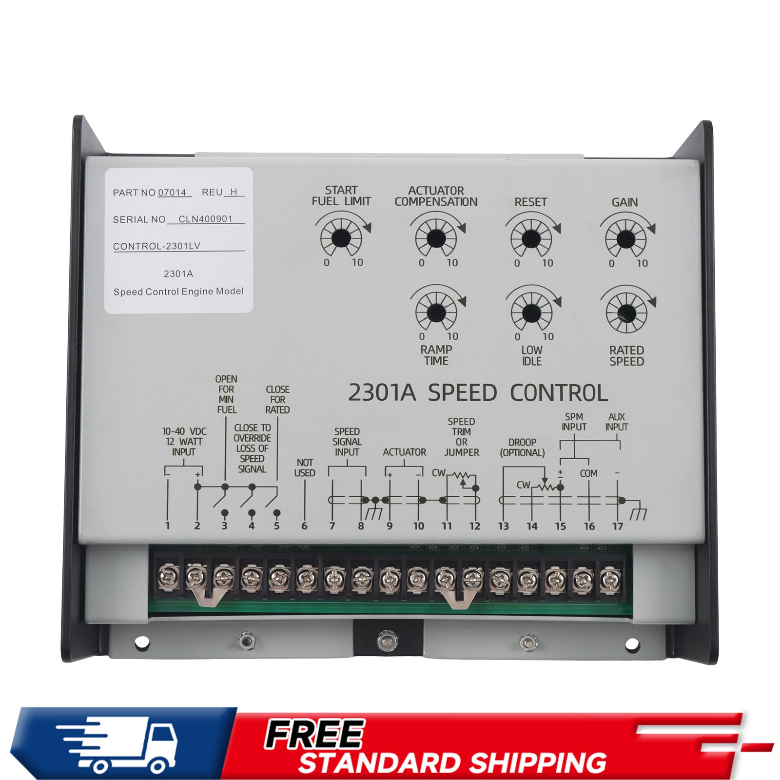 2301A Speed Control Unit 9907-014 Replacement for Generator Set