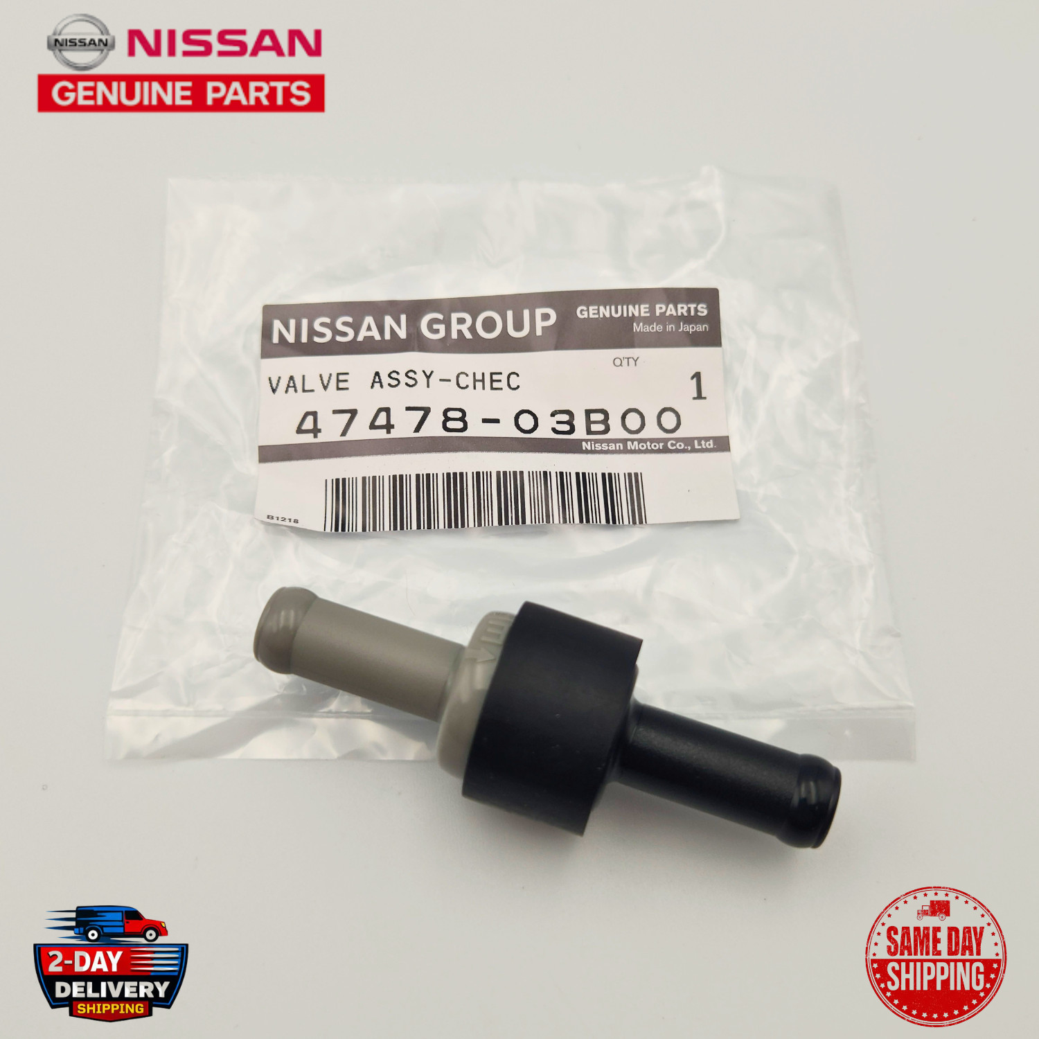 Nissan Genuine Parts Check Valve Assy (47478-03B00)