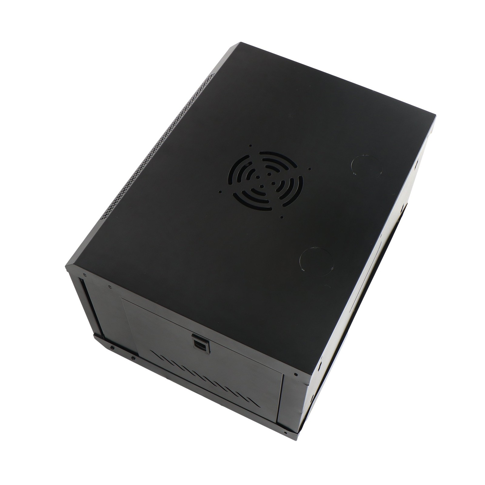 6U Wall Mount Network Cabinet 15.5in Deep with Lock for Data Center Rack"