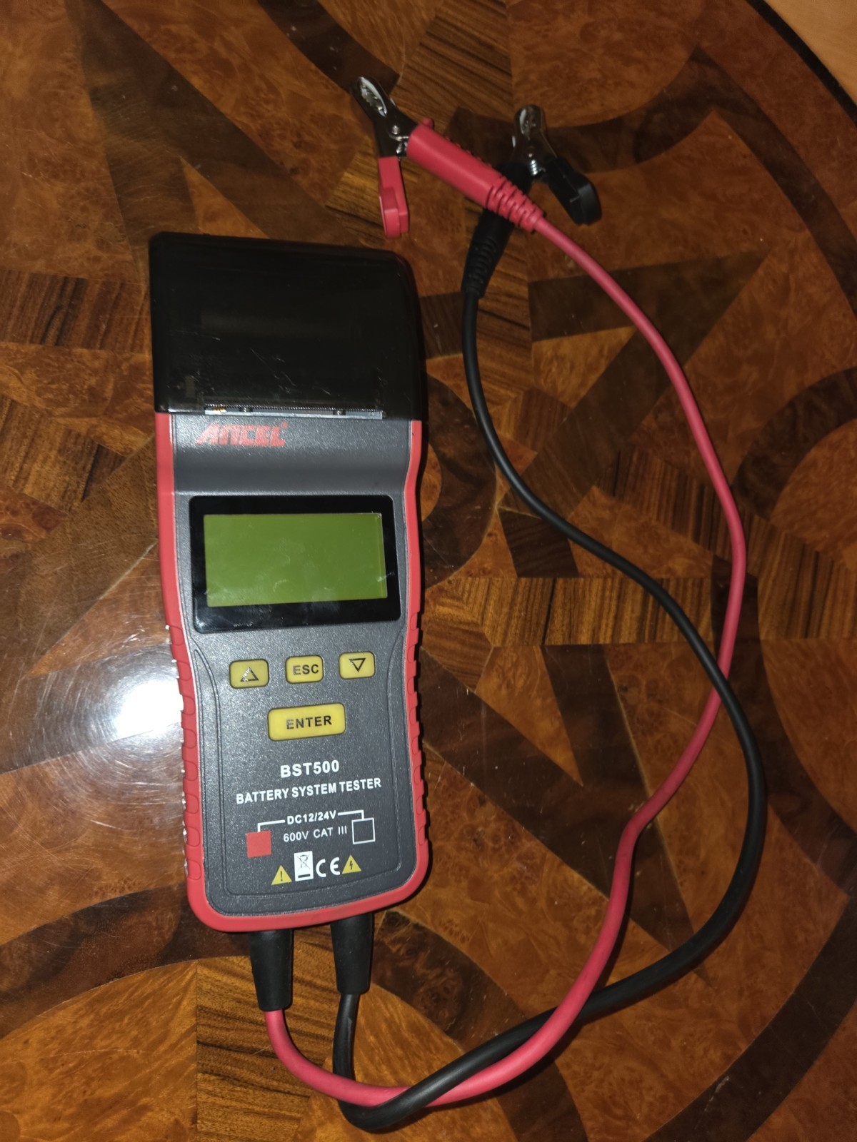 Ancel Bst500 Battery System Tester 12/24v Auto Battery Analyzer Lightly Used