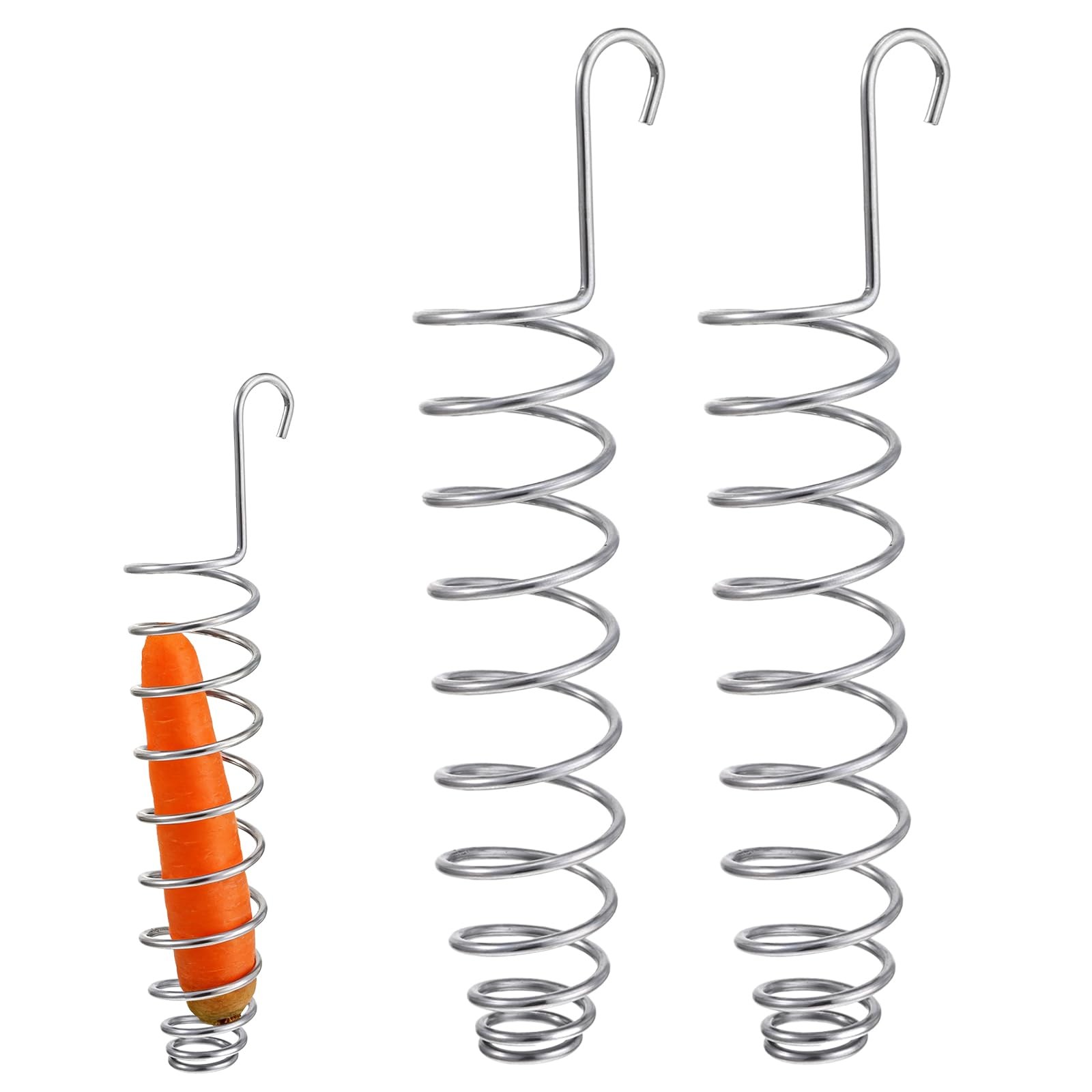 2 Pack Millet Spray Holder for Parrots, Parakeet Treat Sticks Feeder, Natural...