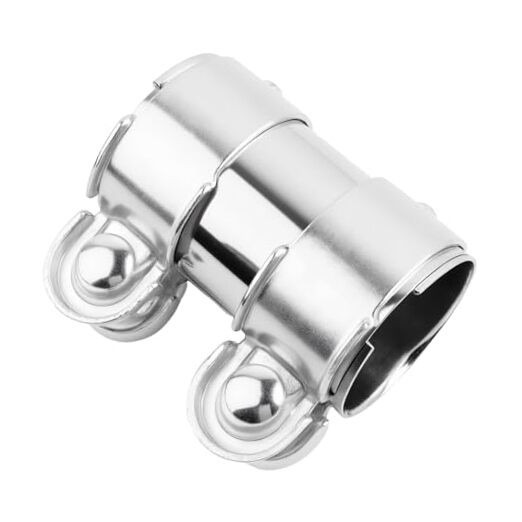 Exhaust Clamps,Stainless Steel Muffler Clamp for Tightly Connecting 2 Inch