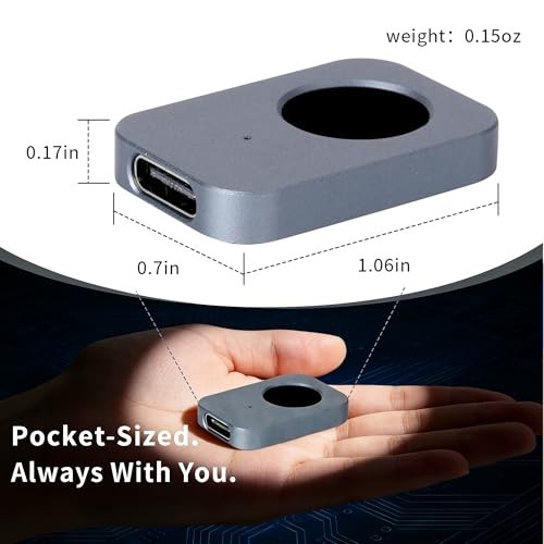USB Biometric Fingerprint Reader for Windows 11/10, Secure Offline Login & Data