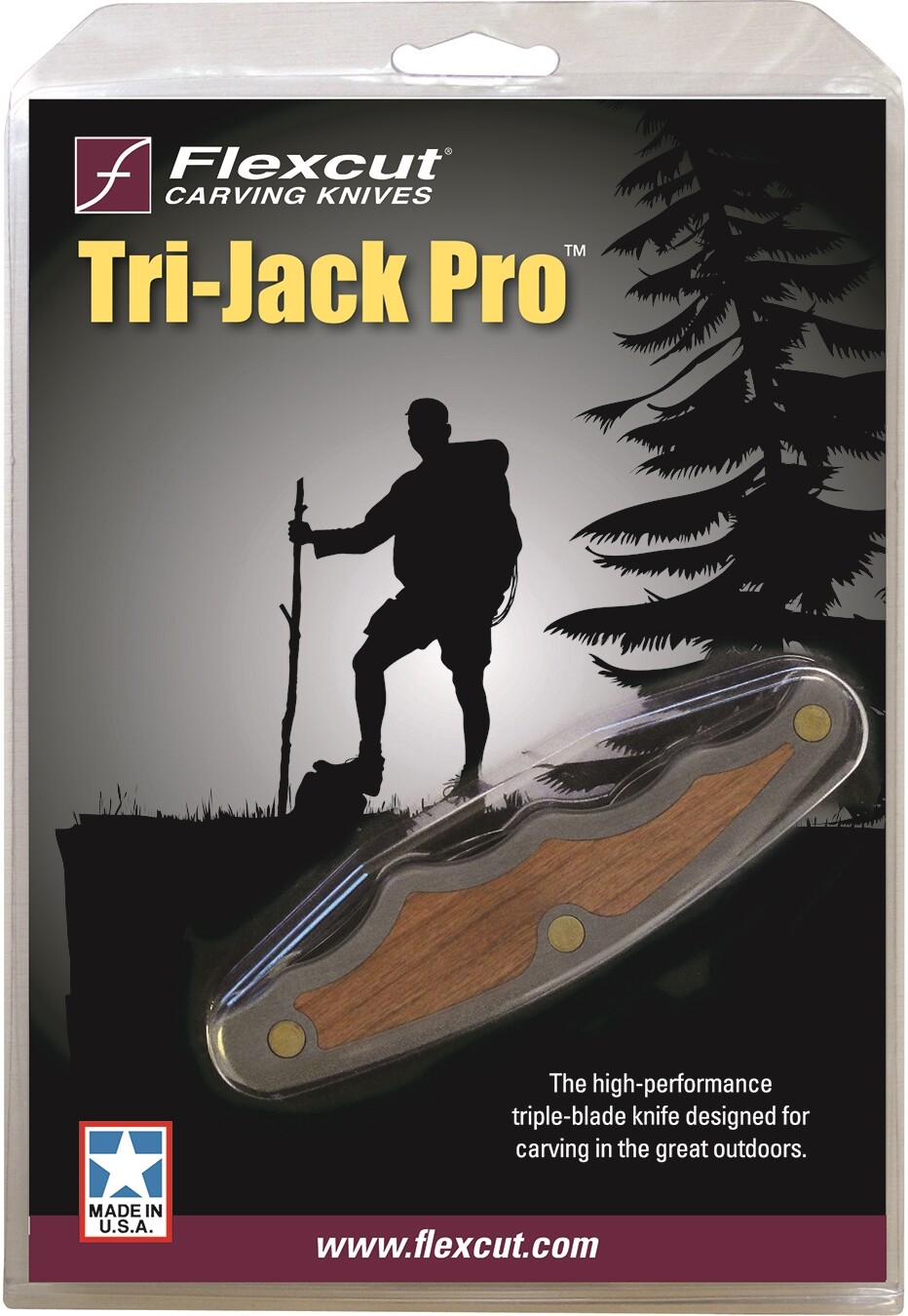 Flexcut Tri-Jack Pro, 4 1/4" closed, Multi-tool, # FLEXJKN95