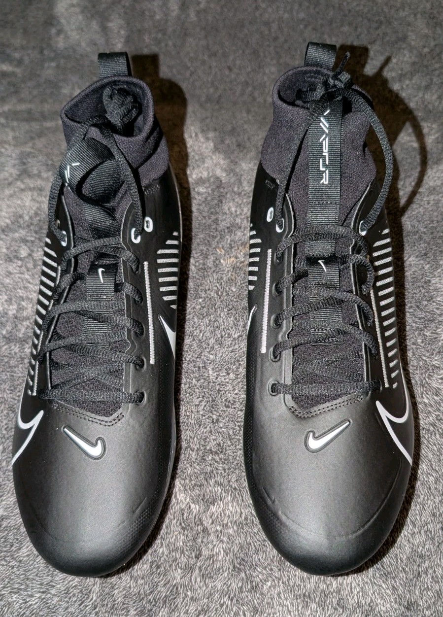 Nike Mens 13.5 Vapor Edge Pro 360 2 TB Black/White Football Cleats FN7759-001