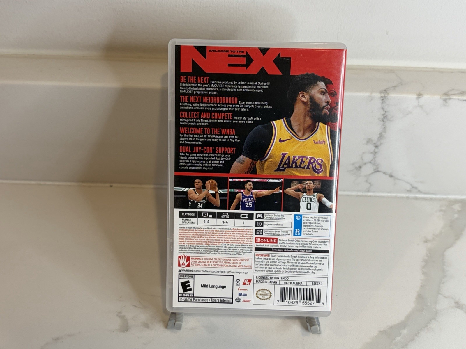 NBA 2K20 (Anthony Davis) - Nintendo Switch - CASE ONLY - OEM