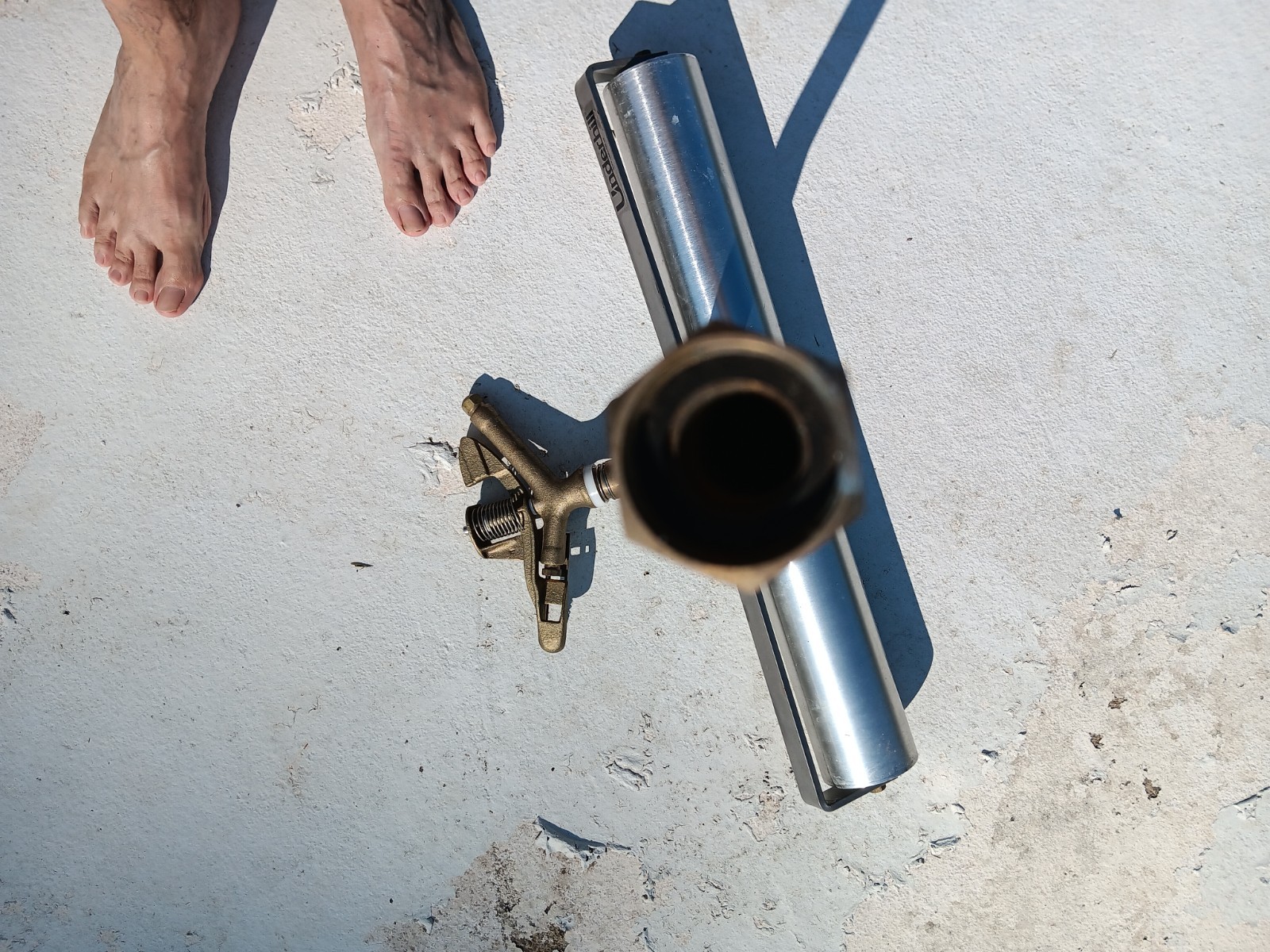 Underhill RollerPro with Sprinkler Head