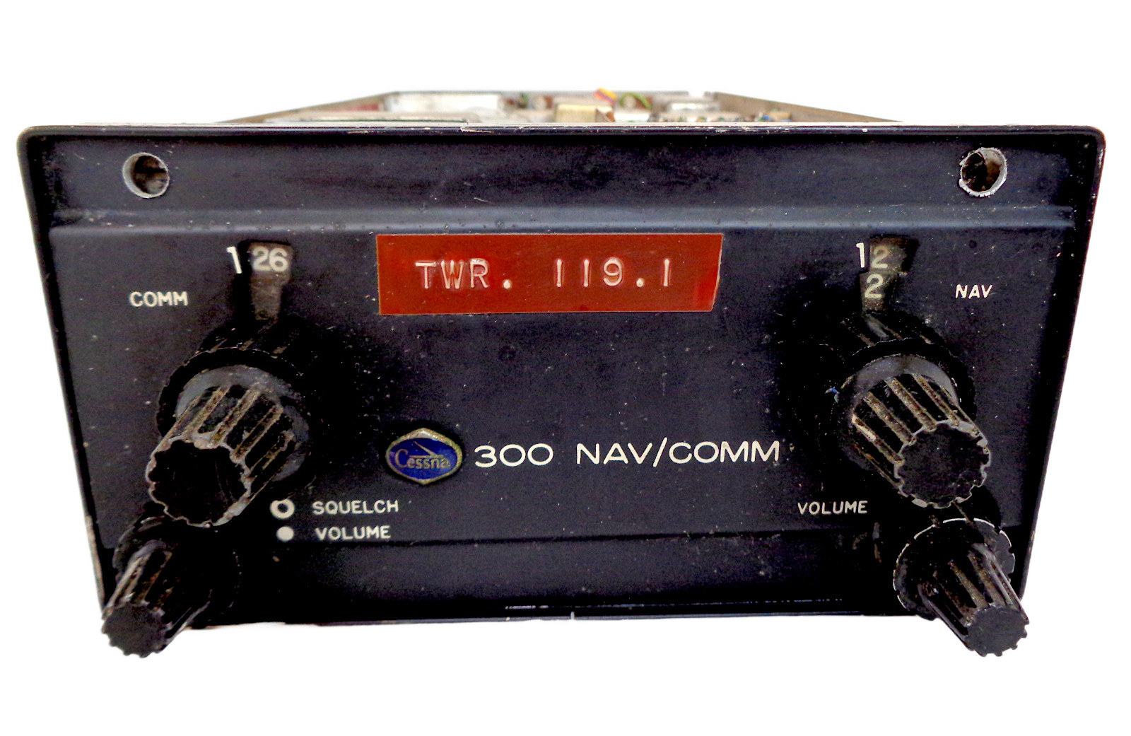 Cessna 300 Nav/Com Receiver/Transmitter Untested/For Parts Only