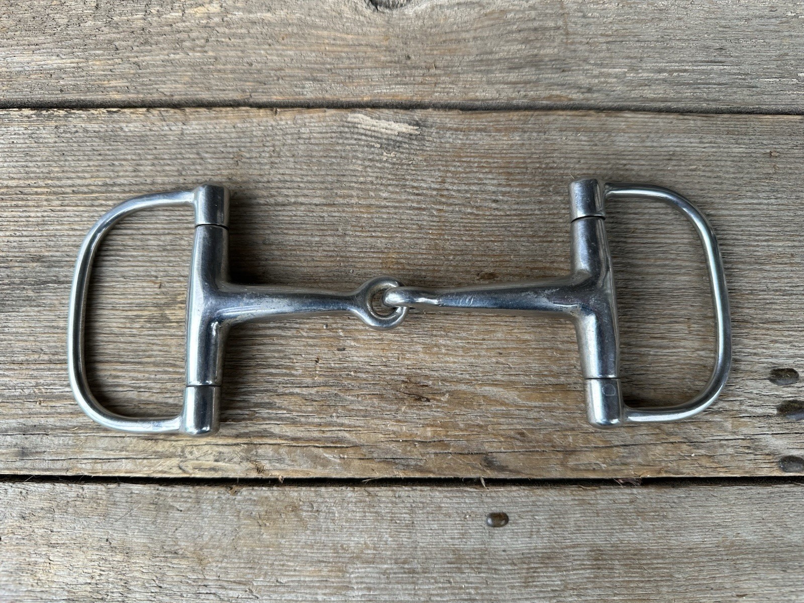 Horse Tack - 4 3/4” D Ring Snaffle Bit