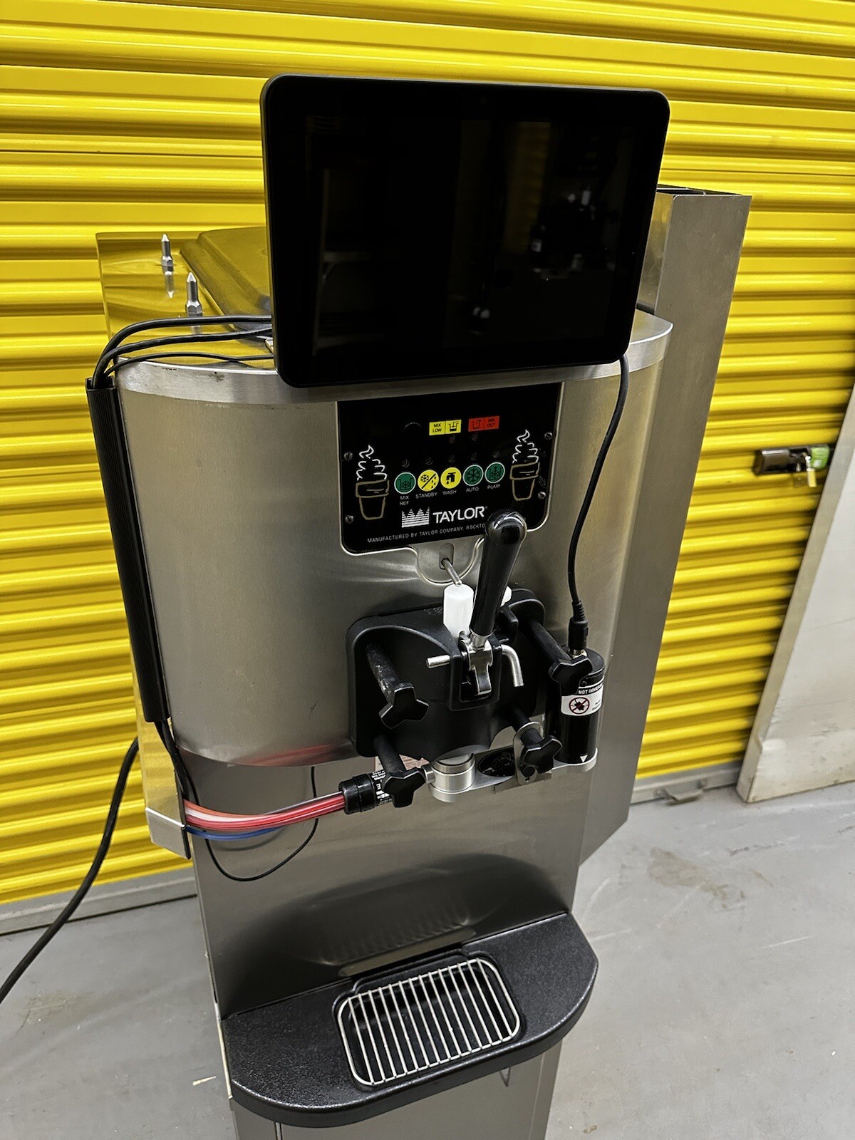 2021 TAYLOR AIR cooled 1 ph C706-27 soft serve Ice Cream Machine & flavor Burst