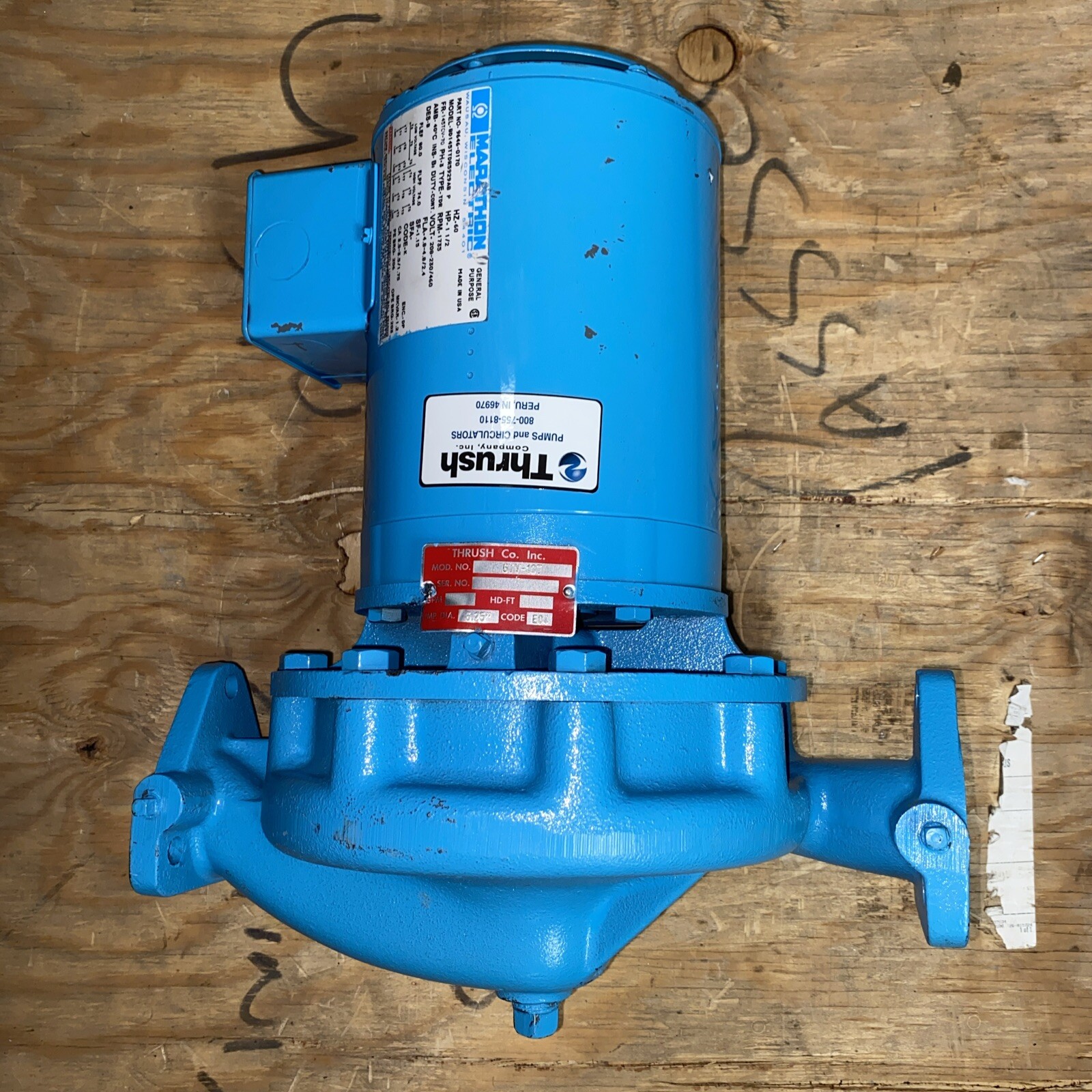 New Thrush Pump Mod. 6TV-10T