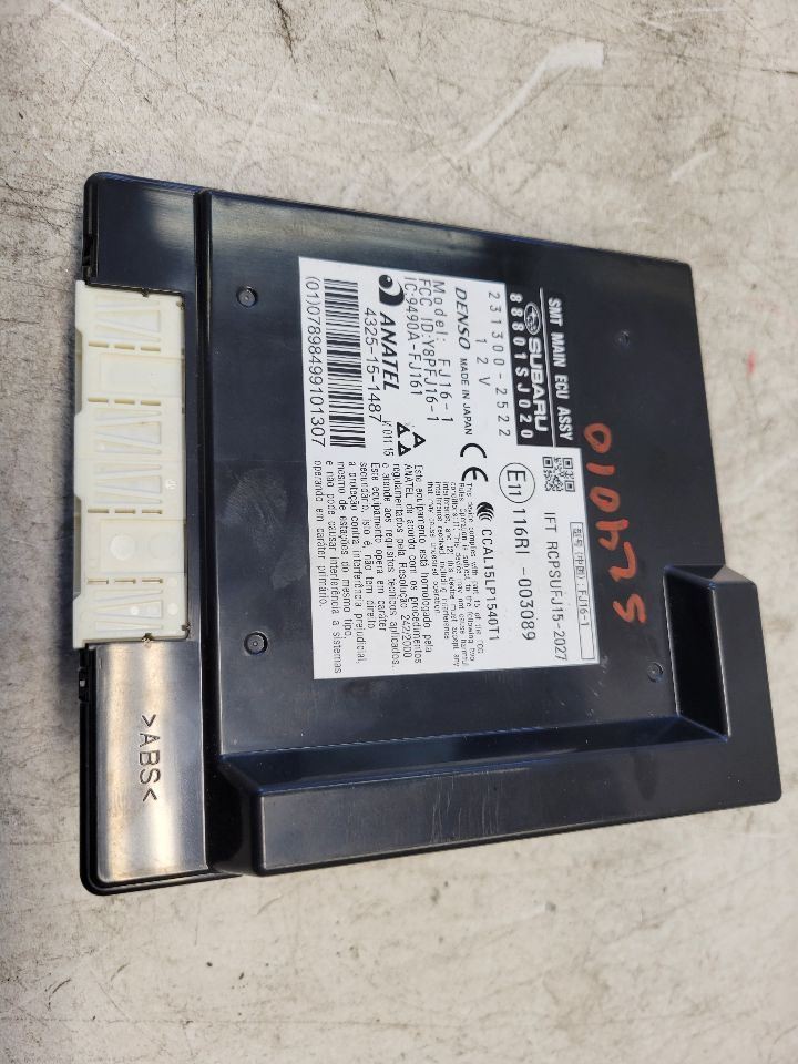 2019 2020 2021 SUBARU FORESTER THEFT LOCK KEYLESS CONTROL MODULE 88801SJ020