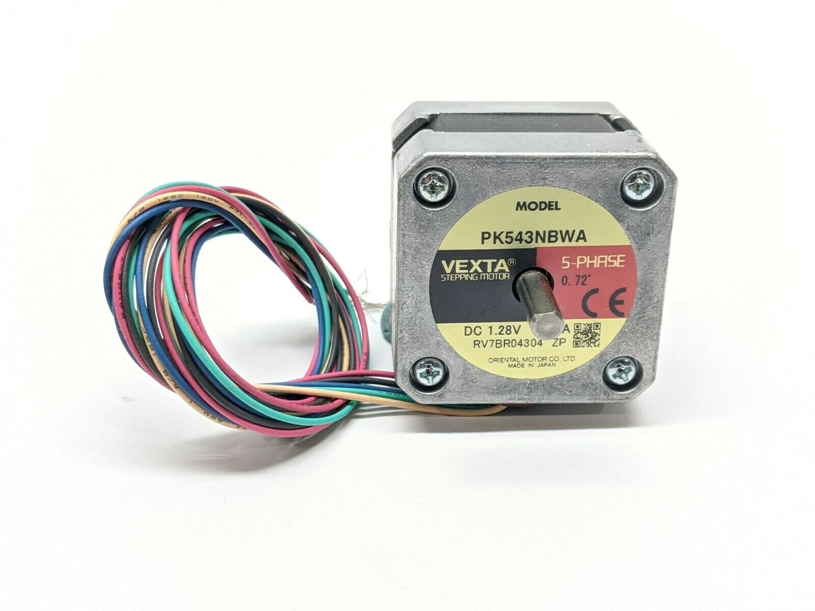 Oriental Motor PK543NBWA 5-Phase Stepper Motor Double Shaft