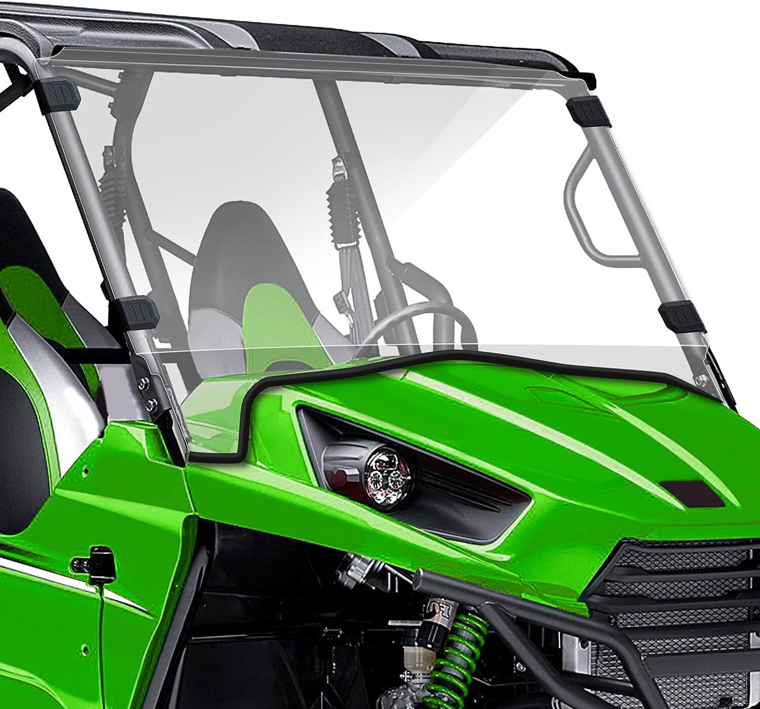 UTV Full Front Windshield for KAWASAKI Teryx 4 750 Teryx 800/4 800 2013-2015