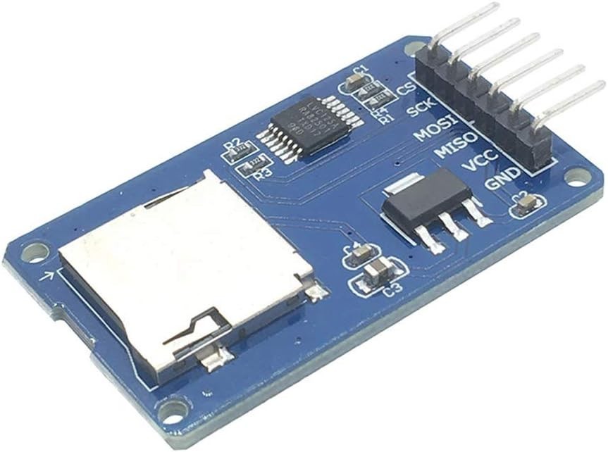 5pcs Micro SD TF Card Adater Reader Module 6Pin SPI Interface Driver Module w...