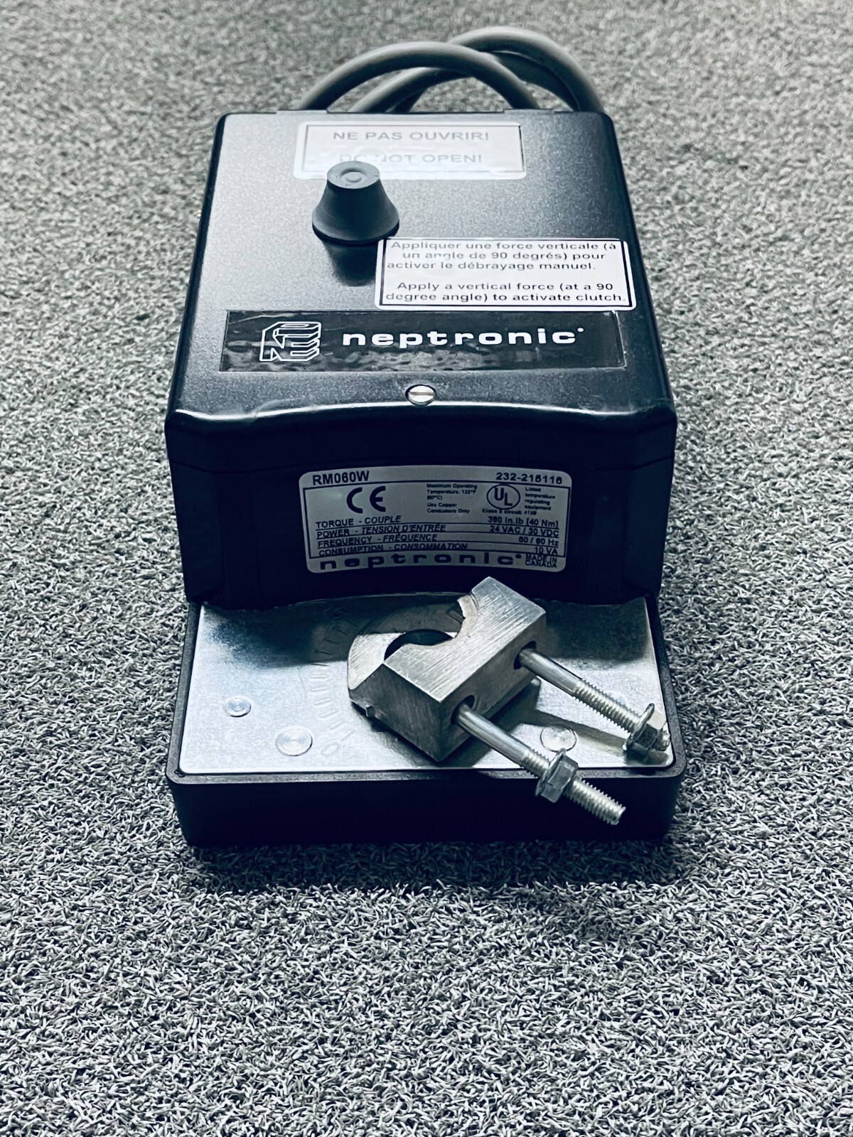 Neptronic RM060W Damper Actuator, Spring Return, 24vac 30vdc