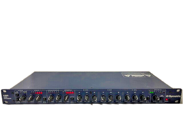SYMETRIX 528E CHANNEL STRIP: MIC PREAMP, COMPRESSOR, DE-ESSER, EQUALIZER.