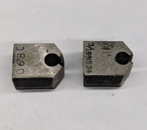 Greenfield Little Giant 3/16"-24 Two Piece Dies for Cap A - 2-Piece Dies USA