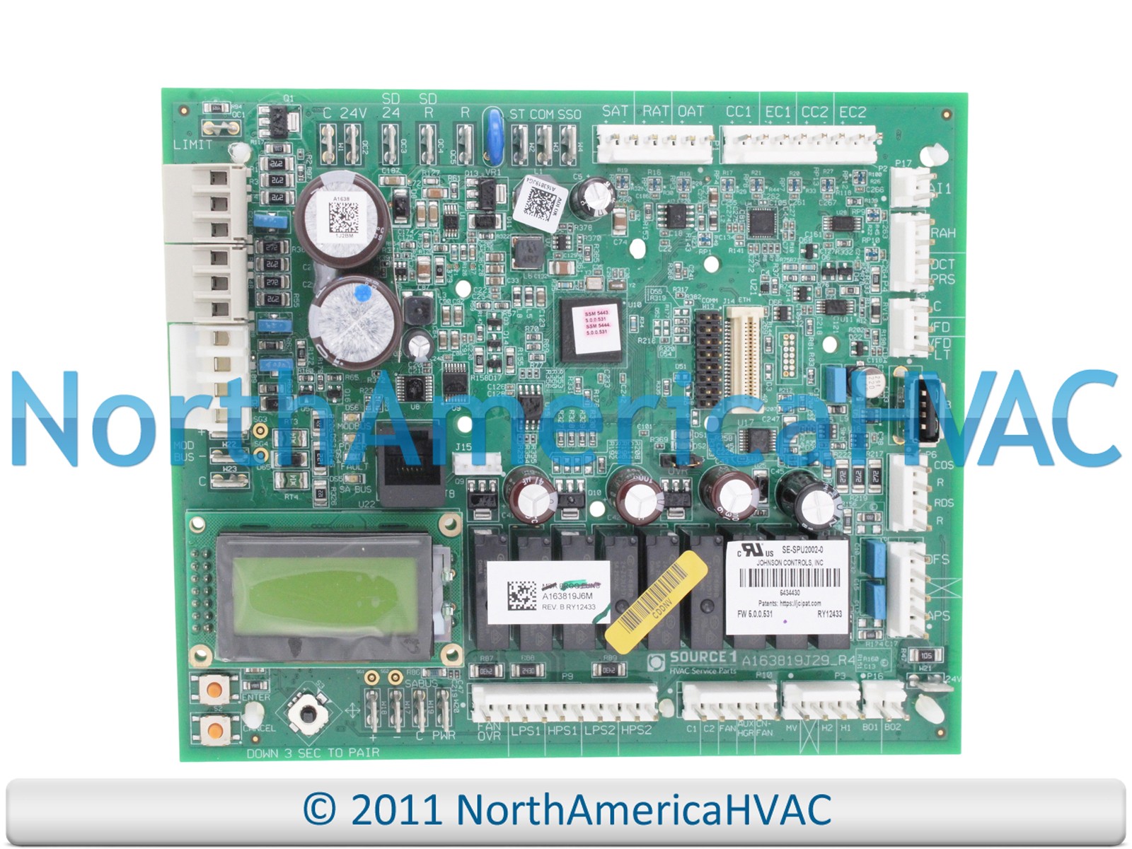 OEM Source1 2Stg Furnace Control Board Fits York Coleman SE-SPU1002-3 5132364