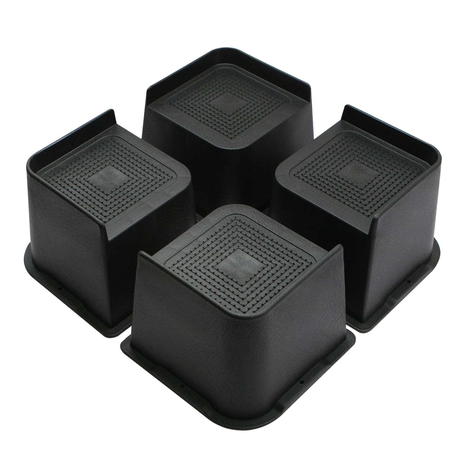 Bed Risers 2 inch, 3 inch, 4 inch, 6 inch or 8 inch Heavy Duty Furniture Rise...