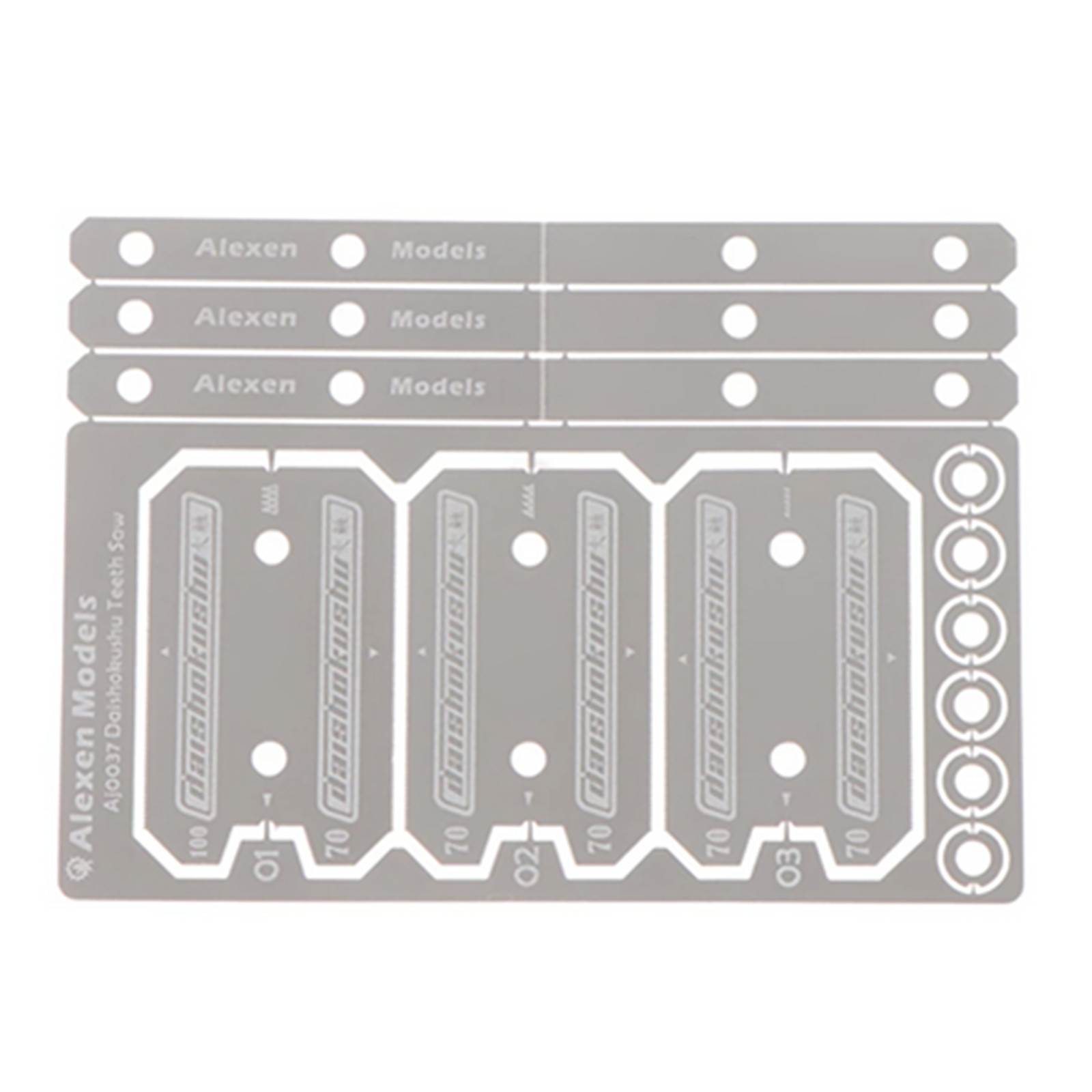 Metal Etching Saw Blade Model Plate Cutting Separating Tool for Gundam Making B