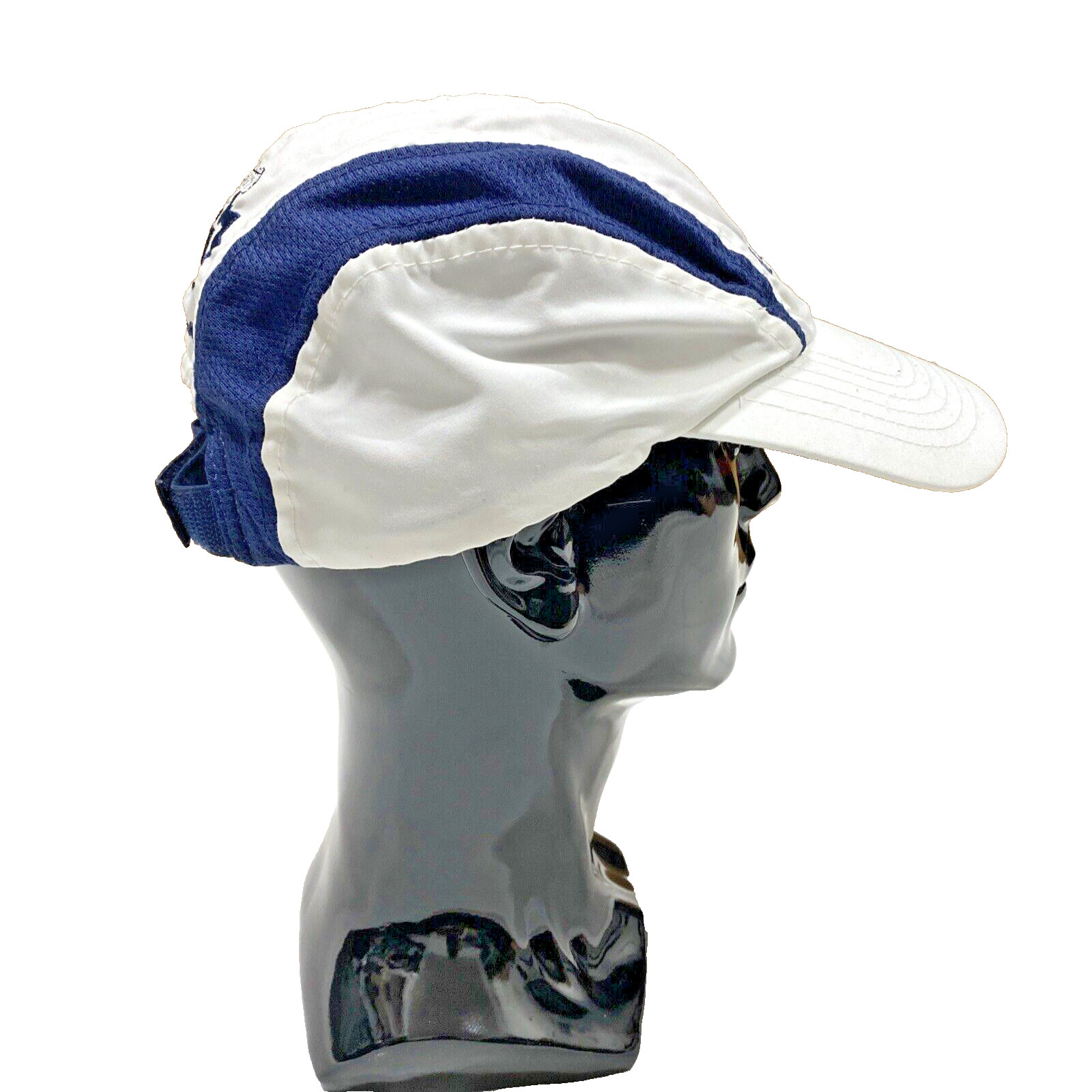 Ironman Triathlon 20th Finisher Men's OSFA Panel Hat Cap Strap Back Blue White