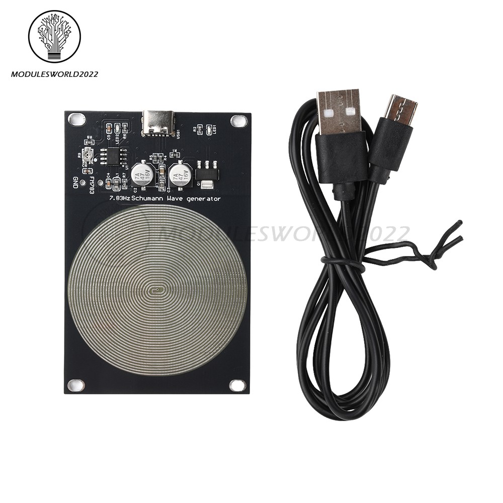 DC 5V 7.83HZ Schumann Wave Generator Ultra Low Frequency Pulse Generator Type C