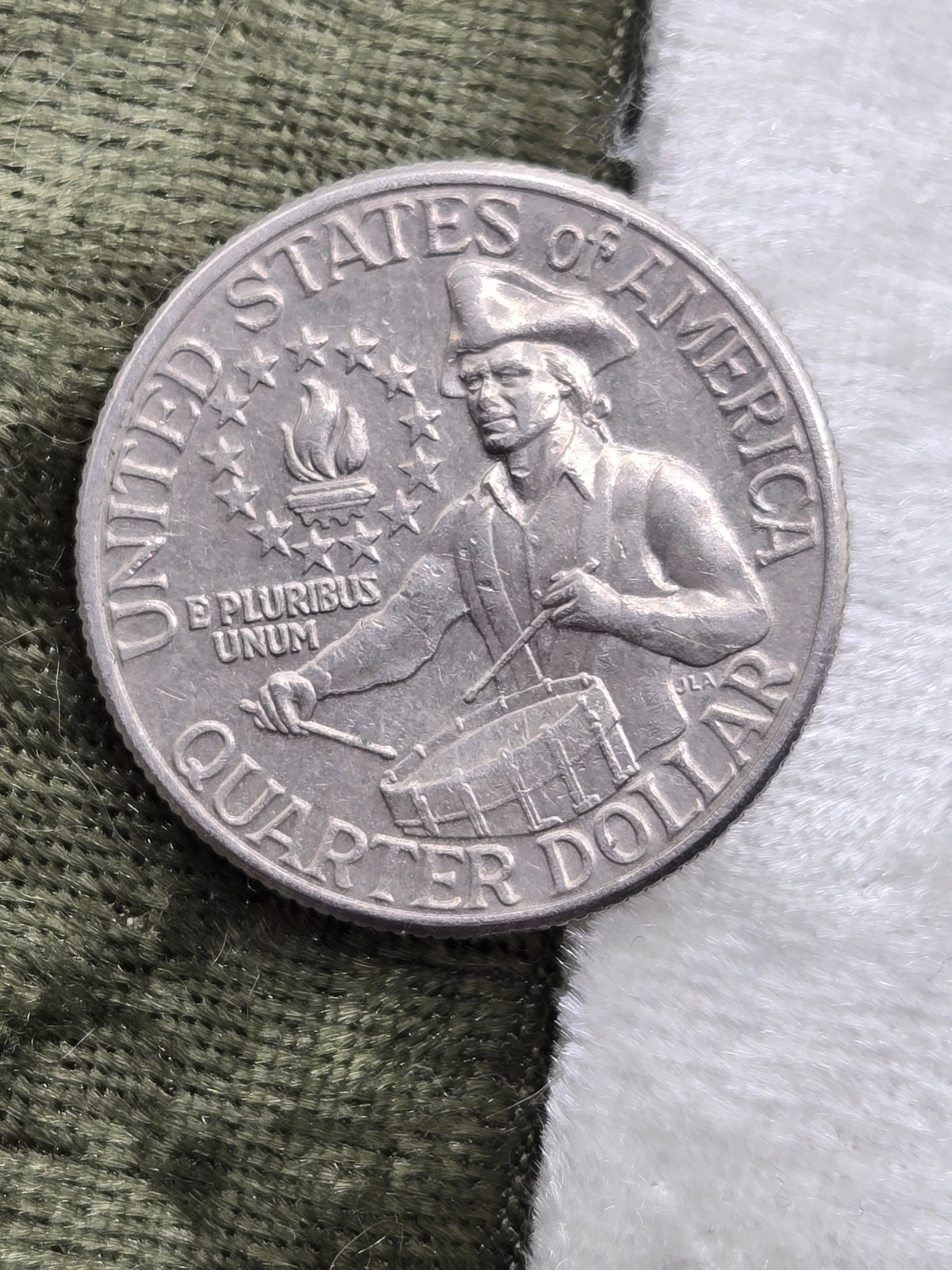 1976-D 25C Clad Washington Quarter