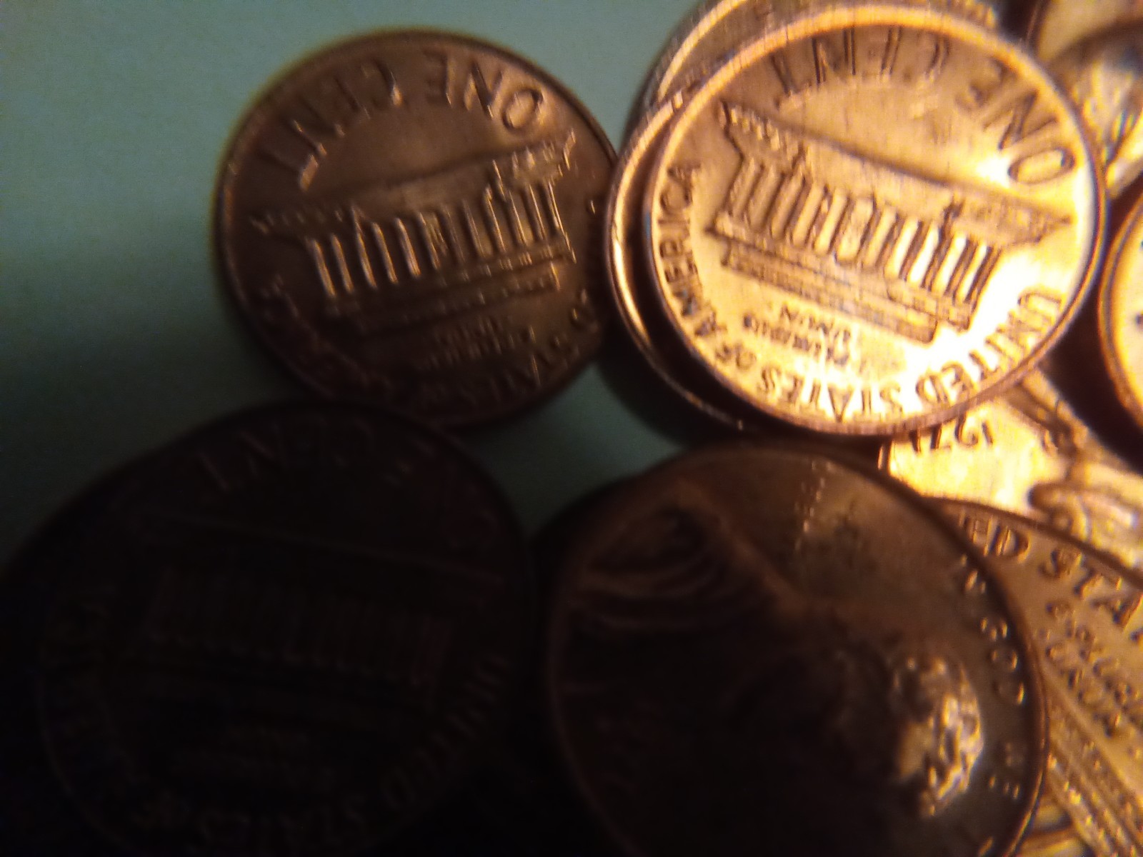 1971-S LINCOLN MEMORIAL CENTS UNCIRCULATED ROLL