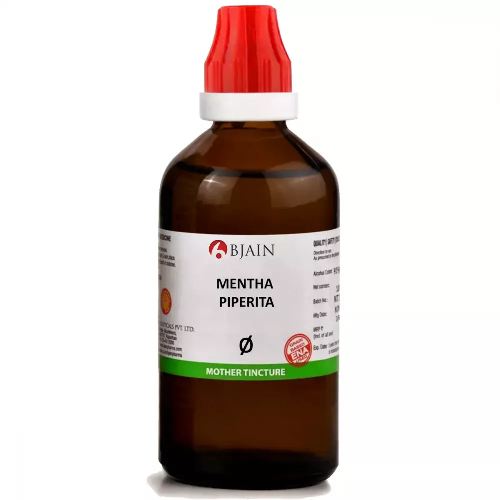 BJain Homaopathic Mentha Piperita Mother Tincture Q (100ml)