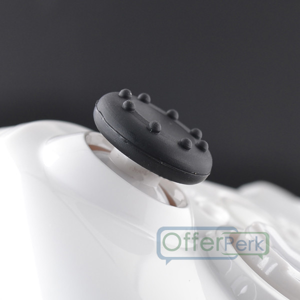 20pcs Controller Rubber Joystick Thumbstick Grip Cap for PS4 PS3 XBOX 360 Black
