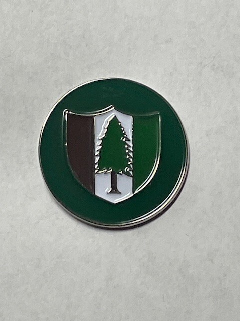Rare Pine Valley Golf Club 1" Coin Golf Style Marker -Pine Hill, NJ - A Beauty!