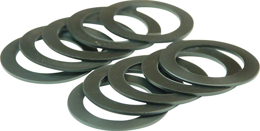 Wheels Manufacturing Spindle Spacers - 1mm, For 24mm Spindles, Pack/10