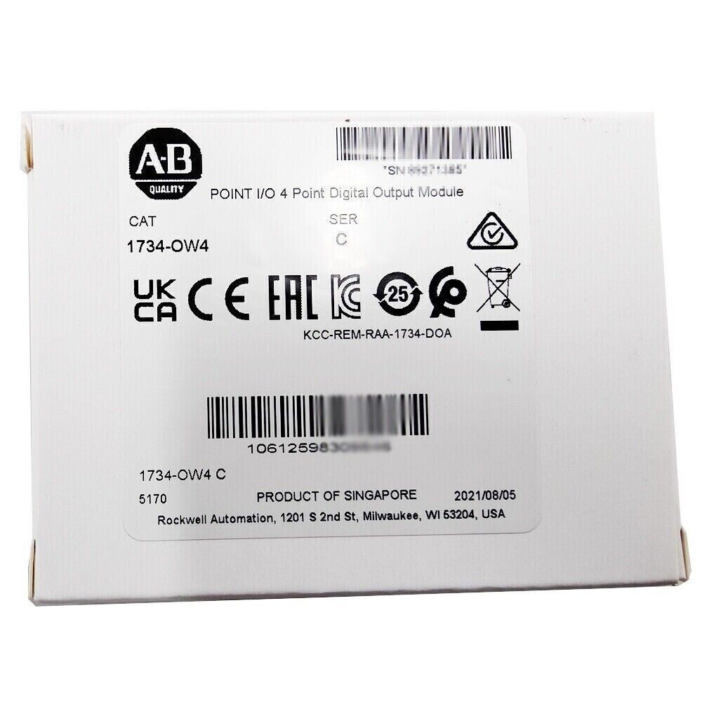 New AB 1734-OW4 POINT I/O 4 Point Digital Output Module 1734OW4 US Free Tax