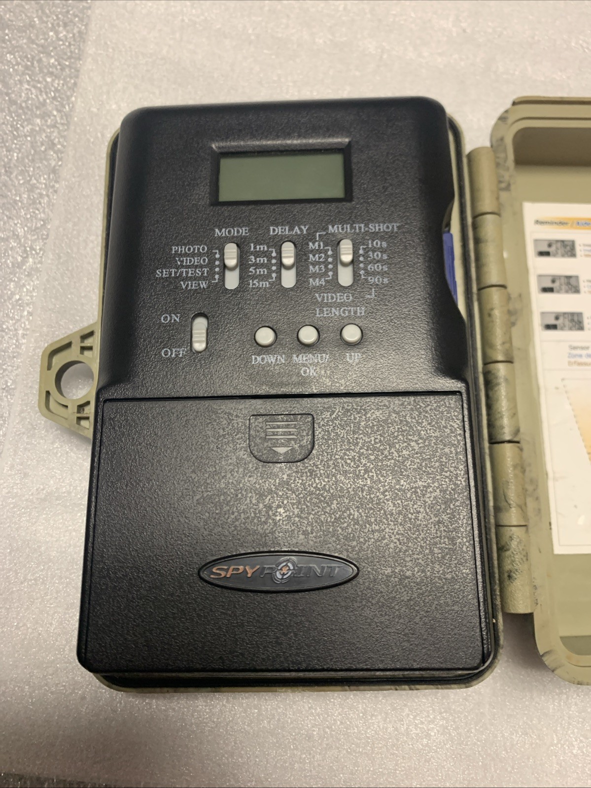 SPYPOINT IR-6 Trail Camera Used 8GB SDCard Camo