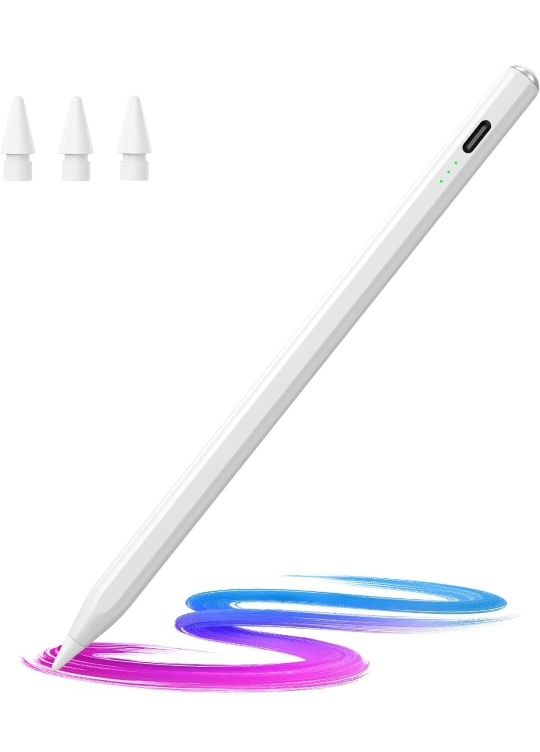 Hastraith Stylus Pen for Ipad(2018-2025)-13 Mins Fast Charge with Tilt Sensitivi