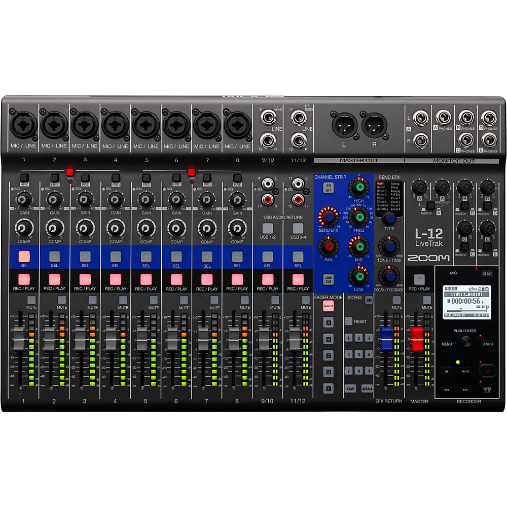 Zoom Zoom LiveTrak L-12
