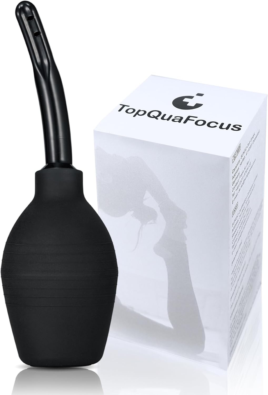 10oz Enema Bulb Douche Bulb for Men or Women Colon Cleaning 4.8' Tip Anal and Va
