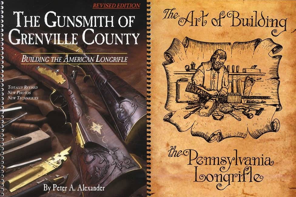 2 BOOKS Gunsmith Building the American Longrifle Art of Pennsylvania Long Rifles