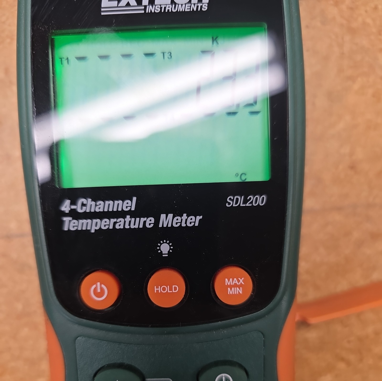 EXTECH SDL200 4-CHANNEL TEMPERATURE METER