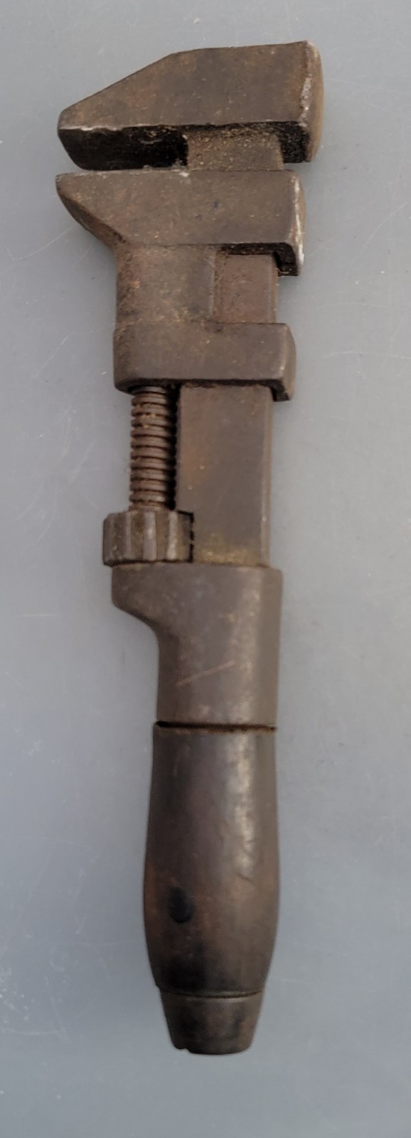 VINTAGE W & B CO. 8" ADJUSTABLE MONKEY WRENCH