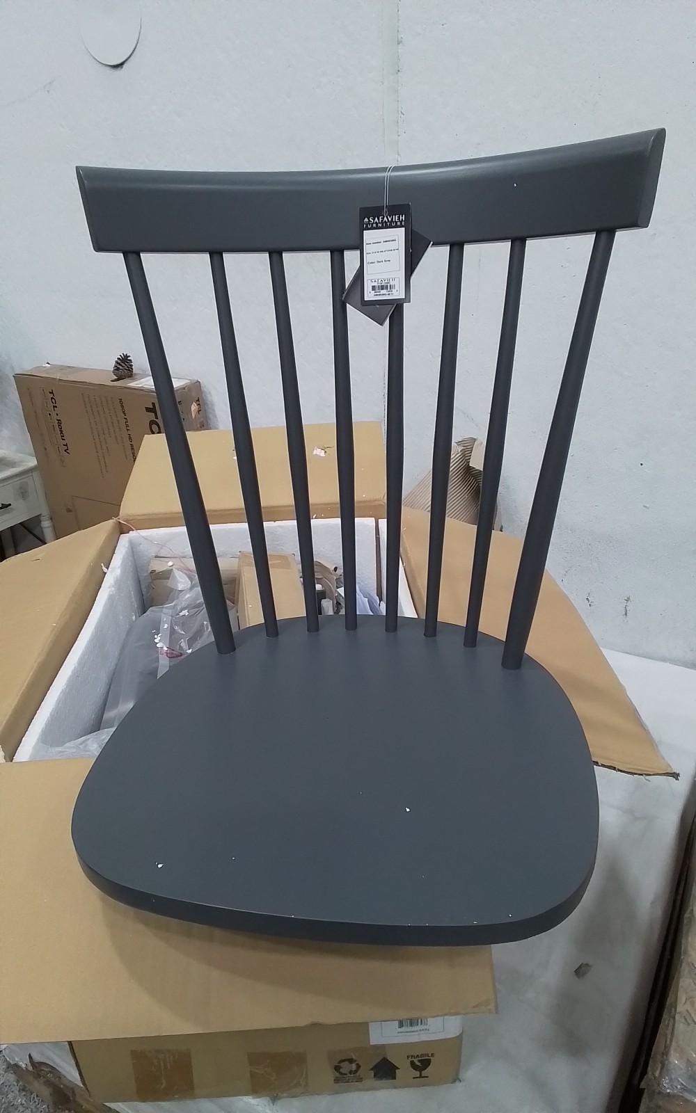 Safavieh PARKER SPINDEL SIDE CHAIR, Reduced Price 2172761471 AMH8500G