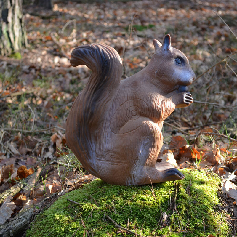 3D Animal LongLife Squirrel, Sitting