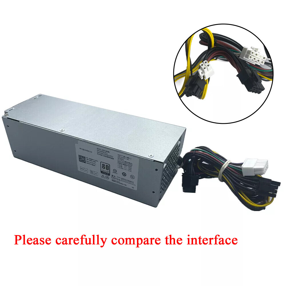 New Power Supply For Dell 7040 3650 3040 3046 5040 600W PSU 8+4+8+8Pin 0T8M40 US
