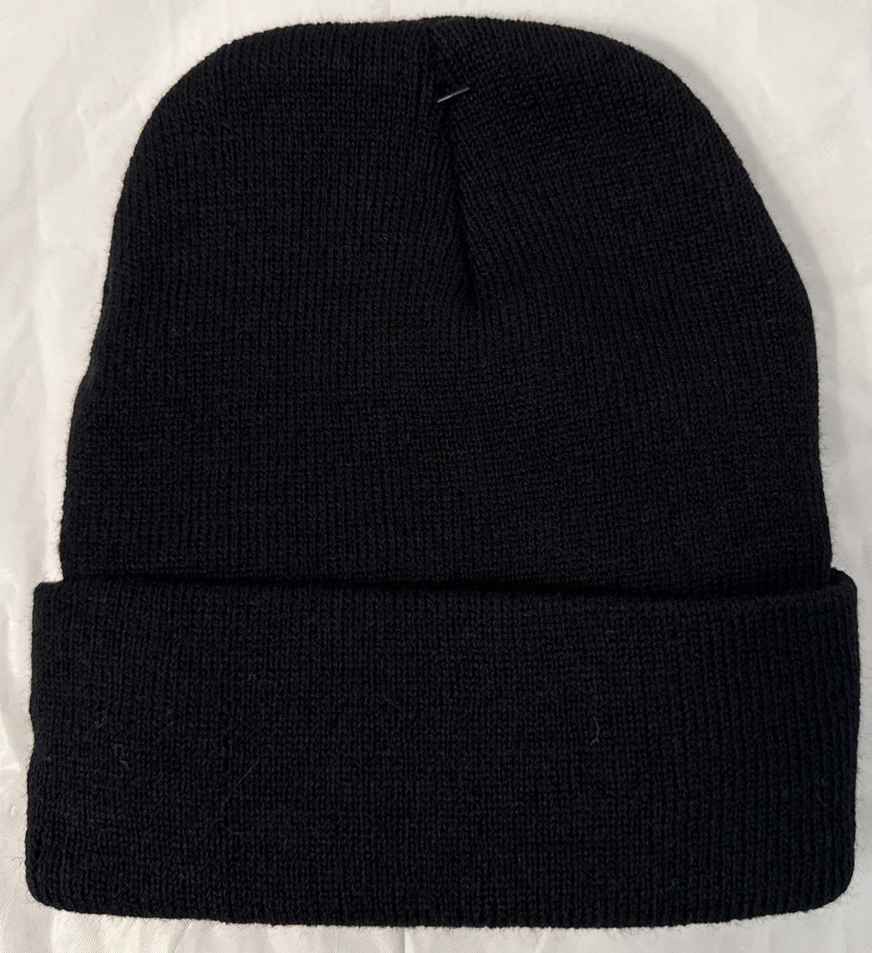Lot Of 2 Adult Fall/Winter Knit Acrylic Beanies Black, Gray