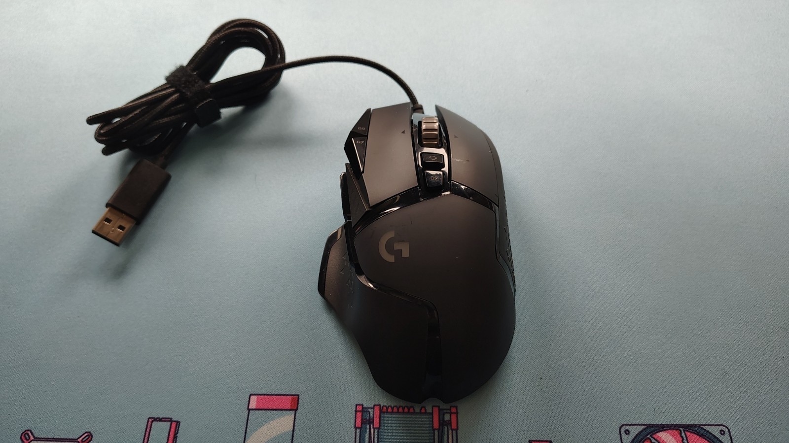 Logitech G502 Wired Gaming Mouse Black Optical USB Programmable Adjustable DPI